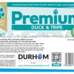 Durham Animal Feeds: Duck & Tripe Dinner with Fruit & Veg - 500g
