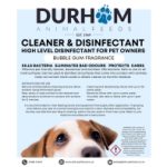 Durham Animal Feeds: Cleaner & Disinfectant Bubblegum - 5ltr